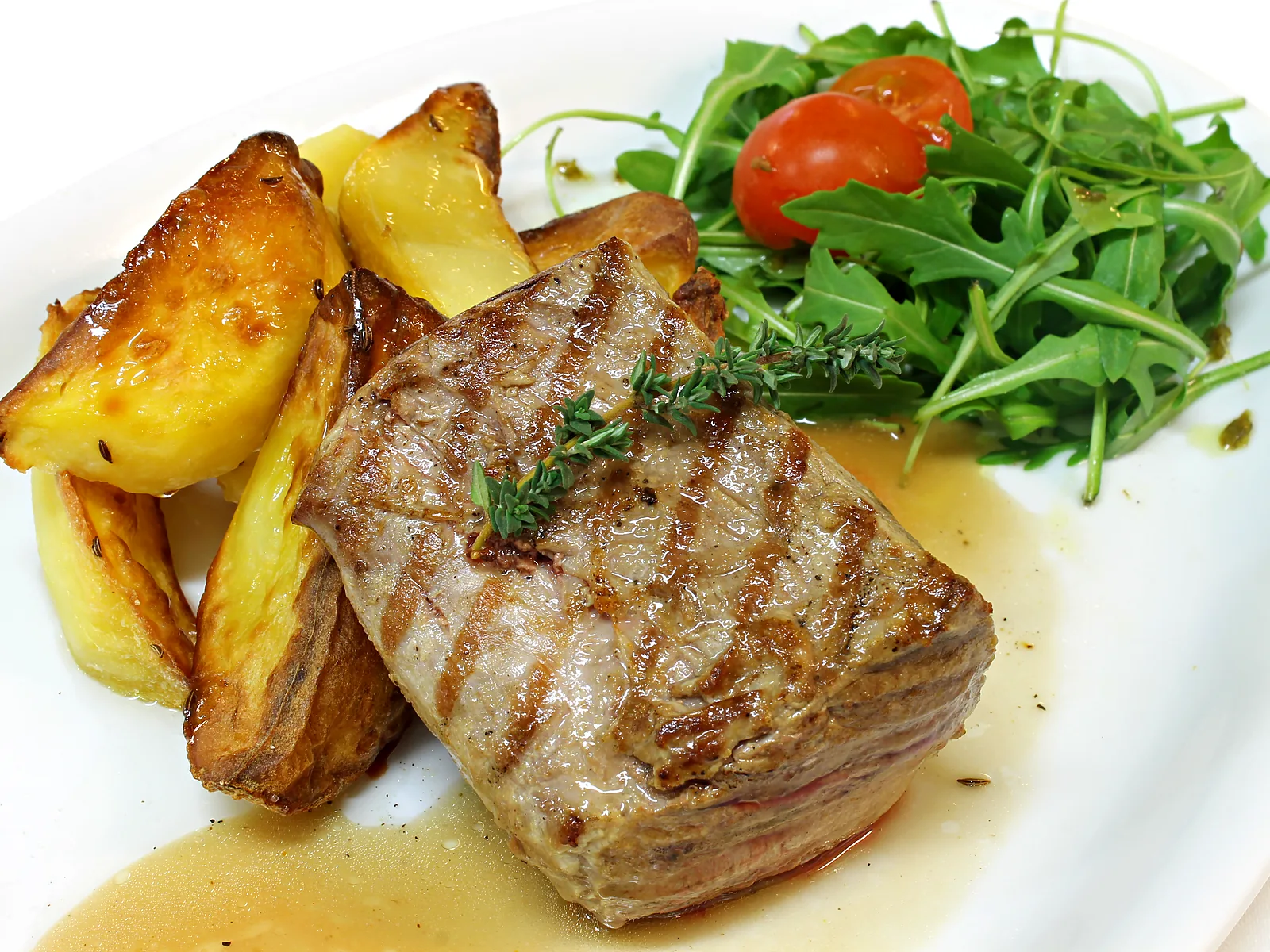 Pork tenderloin steak